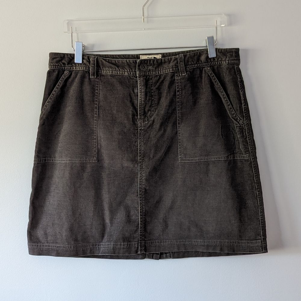 The North Face Corduroy Skirt Women's Large Gray